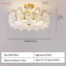 Cream French Ceiling Lamp for Romantic Rooms by Ljojo