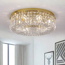 Modern Crystal Ceiling Lamp - Restaurant Led Lighting - Piano-key Style - Living Room Decor by Ljojo