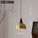 Ljojo Metal Wood Pendant Light: Modern Nordic Artistic Dining Room Lamp