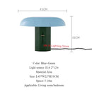 Italian Red Orange Mushroom Table Lamp LED Bedroom Lighting Fixture by Ljojo