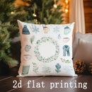 Cute Animal Print Pillow Covers by Ljojo: Festive Home Decor for Sofa, Bedroom, Car