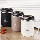 Ljojo Stainless Steel Insulated Coffee Mug with Handle