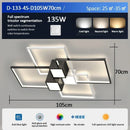 Nordic Ceiling Light Acrylic LED Fixture Stylish Illumination for Bedroom Living Room by Ljojo