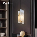 Natural Marble Small Chandelier for Bedroom Dining Room by Ljojo