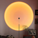 LED Floor Lamp Modern Simple Red Tall Standing Lights Adjustable Ambient Eye Protection Ljojo