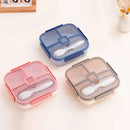 Ljojo 3 Compartment Microwavable Lunch Box Container