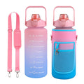 Ljojo 2L Insulated Water Bottle Sleeve - Large Capacity Portable Holder Bag