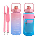 Ljojo 2L Insulated Water Bottle Sleeve - Large Capacity Portable Holder Bag