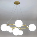 Modern Glass Chandeliers | LED Pendant Lights for Living Room | Ljojo Lighting