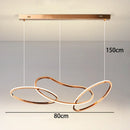 Ljojo Light Luxury Chandelier for Villa High Ceiling Living Room