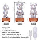 Ljojo 3D Bear LED Night Light Color Changeable Ambient Lamp