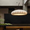 Ljojo Japanese Wabi Sabi Style Cloth Pendant Light Modern Living Room Decor Chandelier