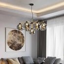 Ljojo Magic Bean Glass Pendant Light Modern Nordic Bedroom Chandelier Glass Living Room Decor