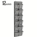 Ljojo™ Over the Door Shoe Organizer with Large Mesh Pockets
