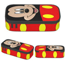 Ljojo Mickey Mouse Pen Case: Large Kawaii Storage Bag for Women Men
