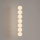 Modern Minimalist Glass Ball Chandelier Pendant Light for Living Room by Ljojo