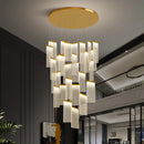 Ljojo Luxury Duplex Chandelier for Living Room, Stair, and Restaurant