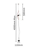 Ljojo Minimalist LED Pendant Lamp for Living Room, Bedroom, Hotel