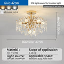 Modern Crystal Luxury E14 LED Lights Chandelier For Living Room Bedroom Pendant Lamp by Ljojo