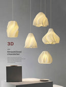Ljojo 3D Printing Ceiling Chandelier: Modern Creative Pendant Lights for Home Décor