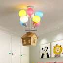 LED Airship Pendant Lamp Creative Princess Dreamy Girls Room Fixture - Ljojo