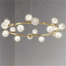 Nordic Luxury Bubble LED Restaurant Pendant Lights - Modern Ball Chandeliers by Ljojo