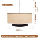 LED Hand-Knitted Pendant Light Medieval Bauhaus Style Fabric Chandelier for Home Decor by Ljojo