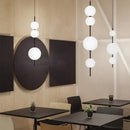 Ljojo Glass Ball Pendant Lamp Ceiling Chandelier Kitchen Bedroom Home Decor