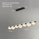 Marble LED Pendant Light for Dinning Room Living Room Kitchen Coffee Chandelier by Ljojo