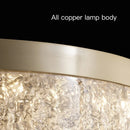 Ljojo Luxury Modern LED Crystal Ceiling Hotel Restaurant Hanging Lamp - Home Decor Lighting