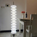 Italian Design Gourd Floor Lamp Cream Wind Sofa Side Ambient Light Ljojo Acrylic Metal LED