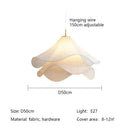 Nordic Flowers Cloth Pendant Lights Chandelier for Dining Room Kitchen Bedroom Ljojo