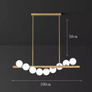 Ljojo LED Pendant Light Lamps for Living Room - Modern Indoor Lighting Chandeliers