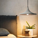 Cement Plate Pendant Light Fixture Modern Nordic Small Lighting | Ljojo