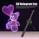 3D Holographic Advertising Light Fan-shaped Projection LED Display - Ljojo