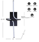 Ljojo Magnetic Bedside Lamp Minimalist Touch Wall Light