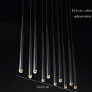 Ljojo Minimal Pendant Lights for Modern Spaces: Restaurants, Villas, Duplexes, LED Fixtures, Home Decor
