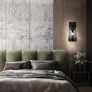 Ljojo Luxury Glass Wall Lamp: Nordic Style Double Art Light for Bedroom Decor
