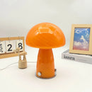 French Cream Style Cute Mushroom Glass Table Lamp for Girls Bedroom Bedside by Ljojo
