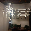 Nordic LED Pendant Light Clear Glass Kitchen Dining Bedroom Fixture by Ljojo
