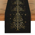 Golden Stars Table Runner - Rustic Wedding Party Decor by Ljojo