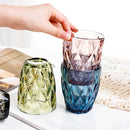 Ljojo 240ml Water Glass Set for Cold Drinks, Family and Friends Party