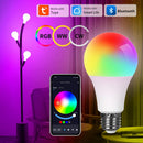 15W Ljojo™ Smart LED Bulb: Remote Control, Color Changing, Dimmable, Bluetooth, App Control