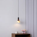 Ljojo 12cm Stone LED Pendant Lamp for Home Decor Living Dining Room