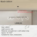 Ljojo LED Tube Ceiling Chandelier Pendant Light for Dining & Living Room