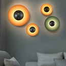 Modern Round LED Wall Lamp | Bedside Sconce Light for Living Room | Nordic Designer Home Decor