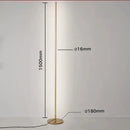 Ljojo Minimalist LED Floor Lamp Remote Control for Living Room Bedroom Study