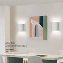 LED Wall Lamp Modern Minimalist Macaron Resin Sconces for Living Rooms by Ljojo