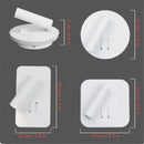 Ljojo LED Wall Lamps 3W 6W Sconce Adjustable Switch Bedside Reading Strip Light