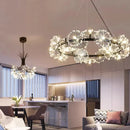 Dandelion Flower Chandelier LED Romantic Home Decoration Ljojo Bouquet Lamp